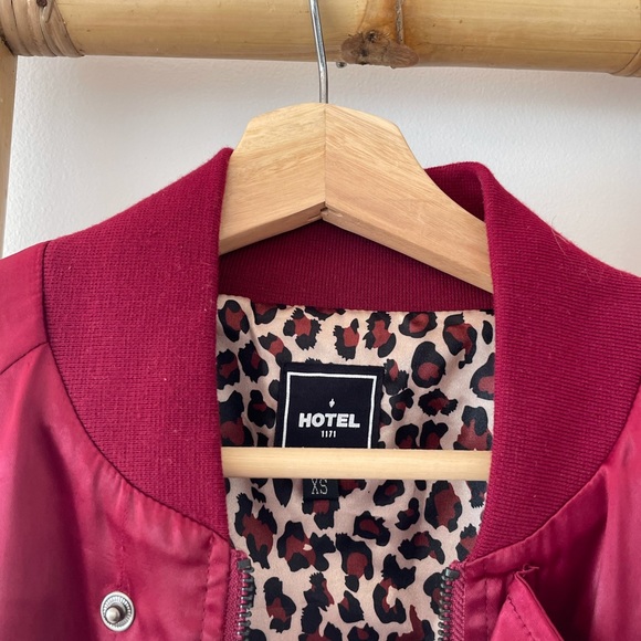 HOTEL 1171 Silk Bomber Jacket UNISEX - Picture 5 of 8